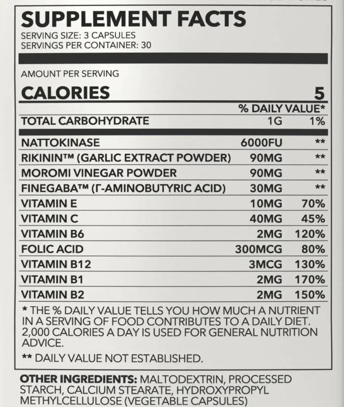 Natto-Kinase Supplement
