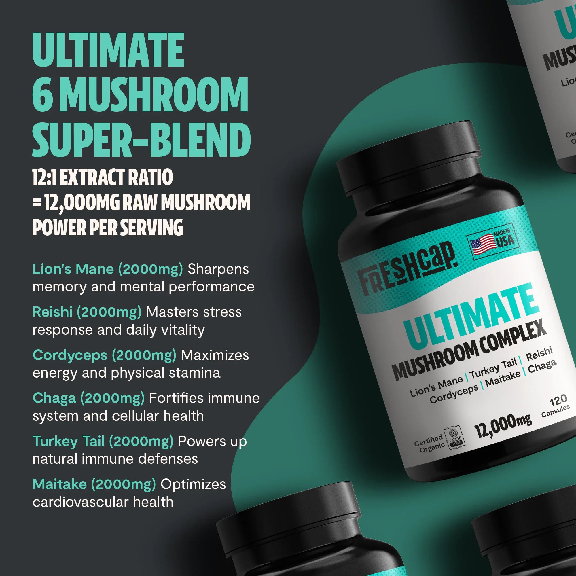 Organic Mushroom Supplement