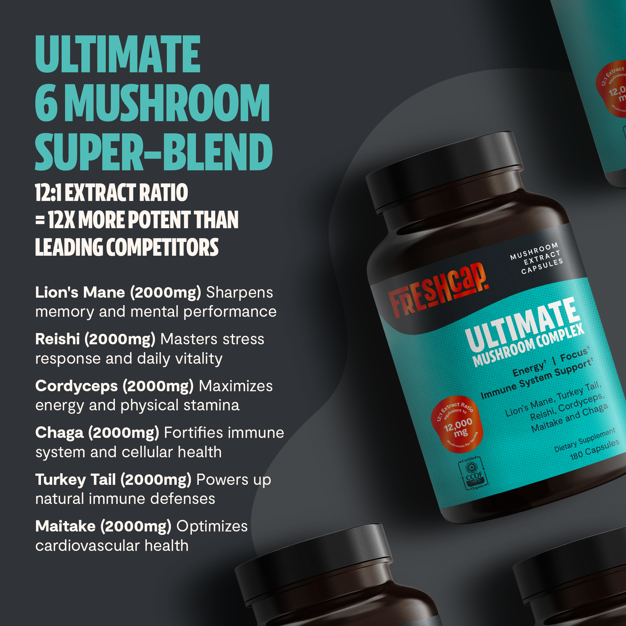 Organic Mushroom Supplement