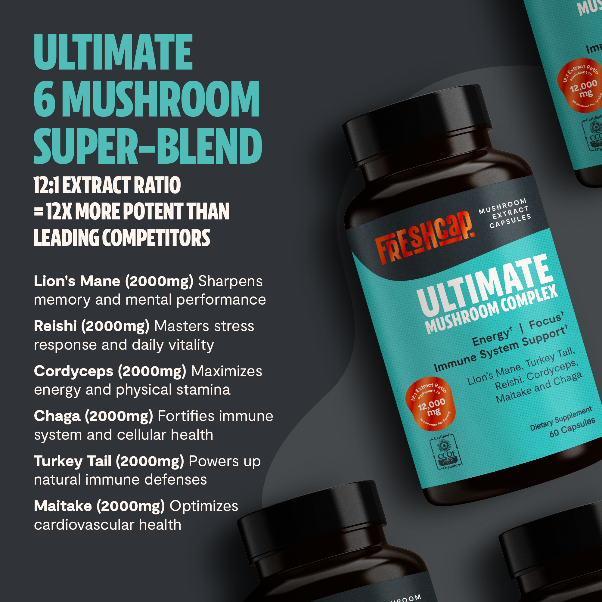 Organic Mushroom Supplement