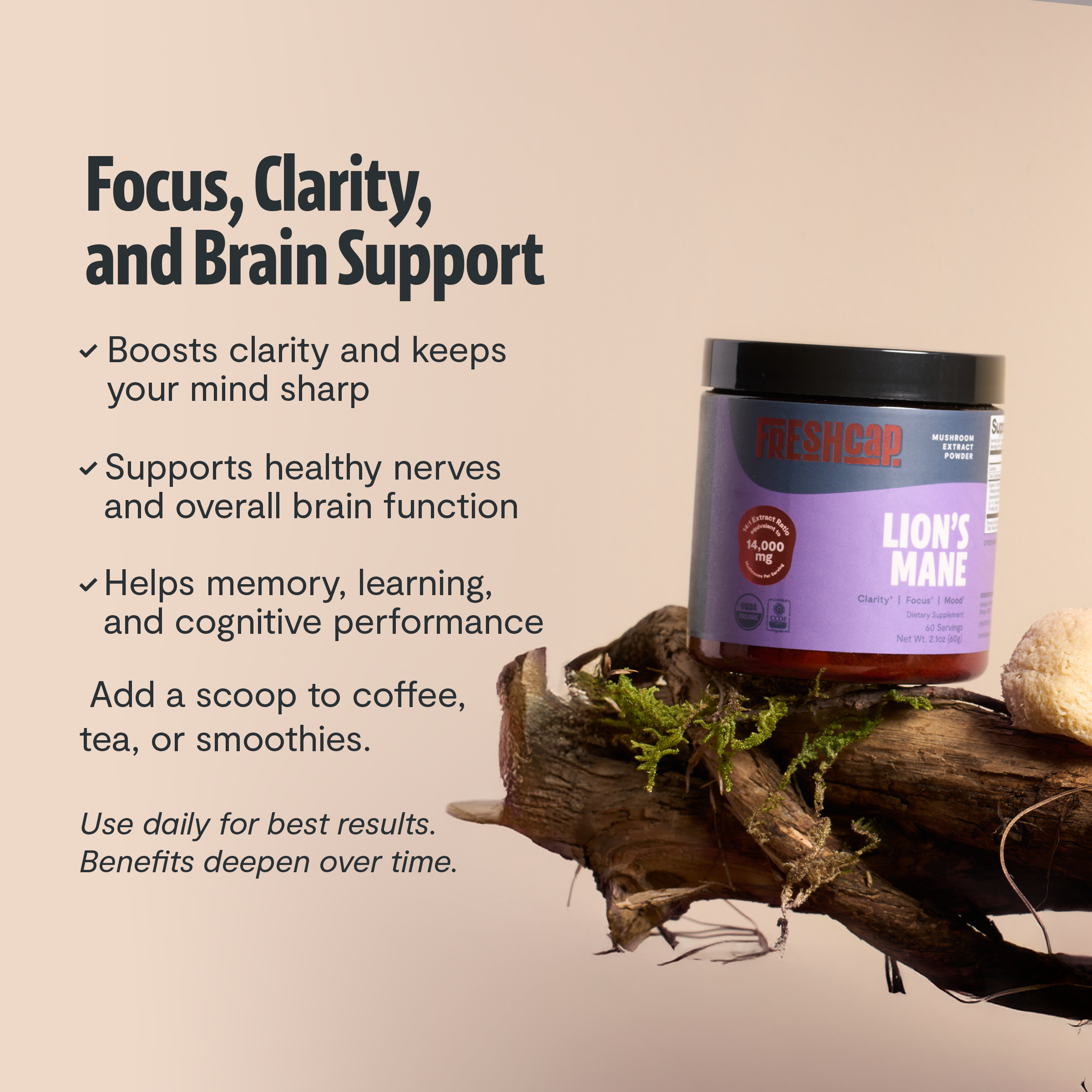 Organic Mushroom Supplement