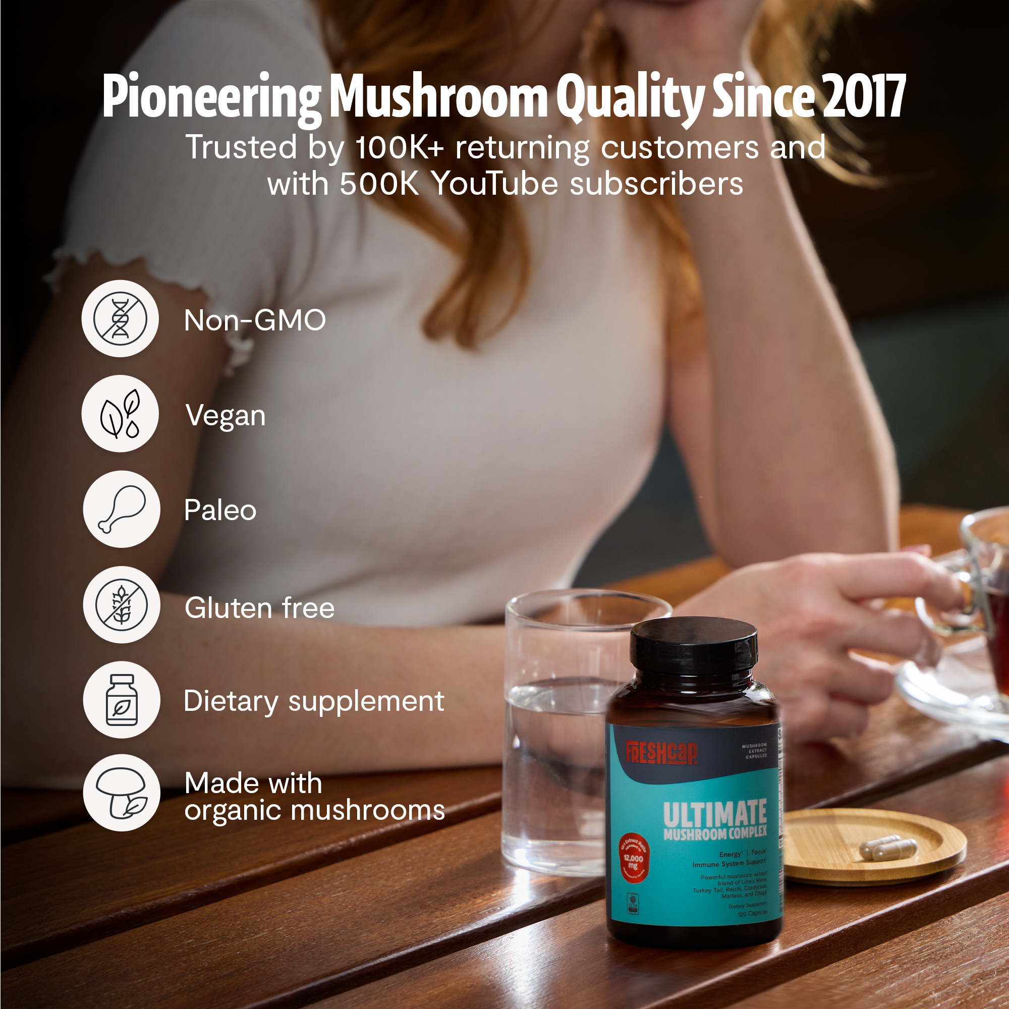 Organic Mushroom Supplement