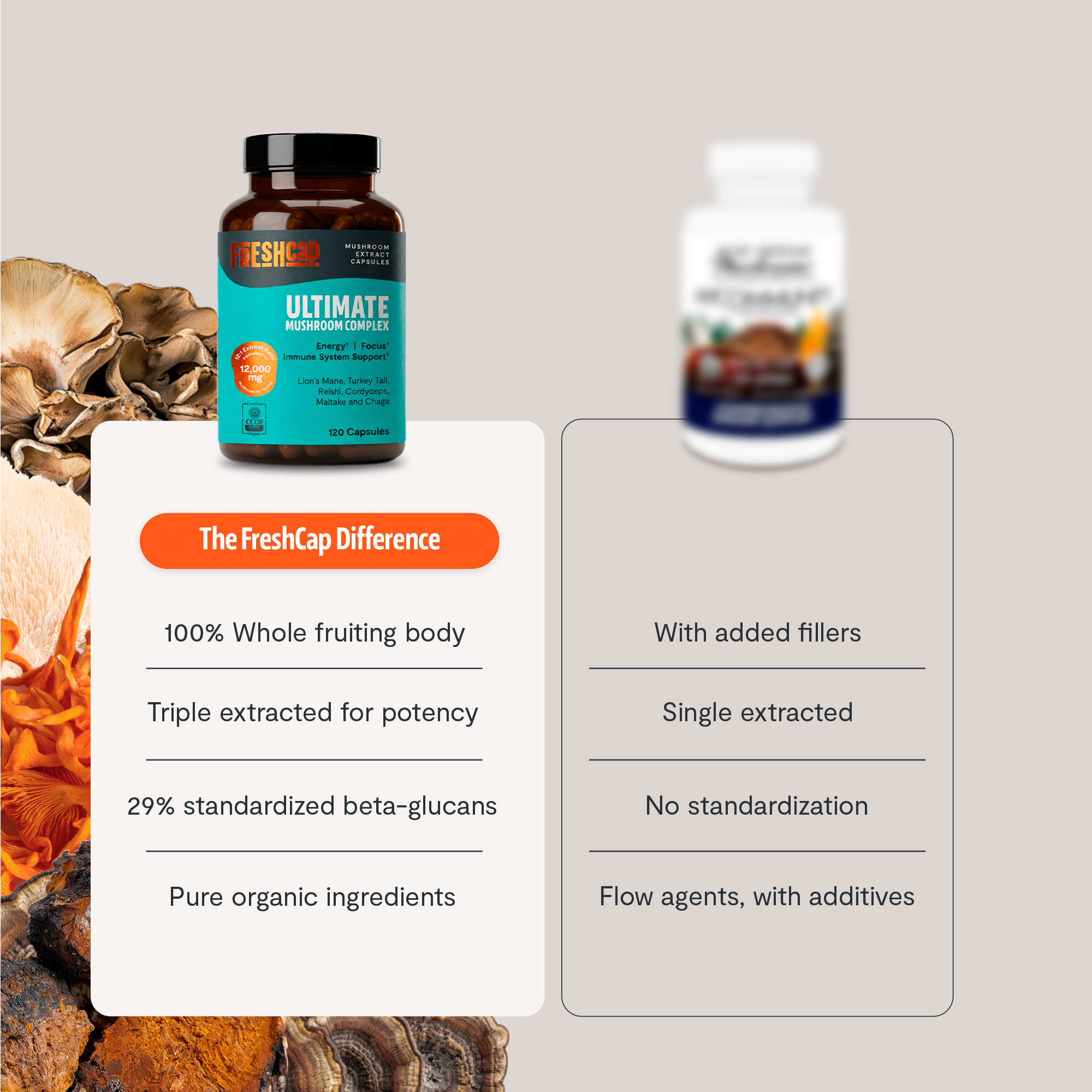 Organic Mushroom Supplement